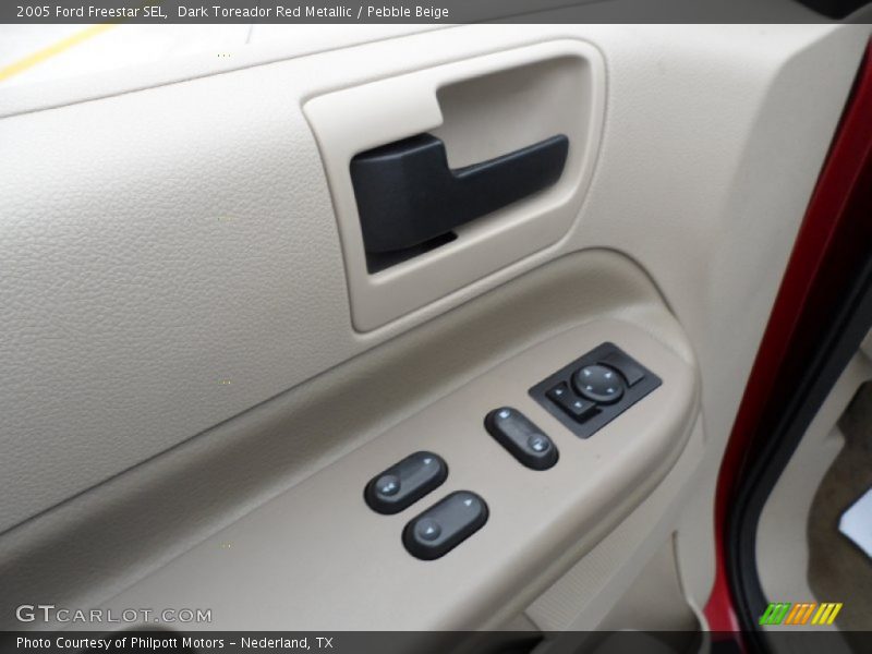Dark Toreador Red Metallic / Pebble Beige 2005 Ford Freestar SEL