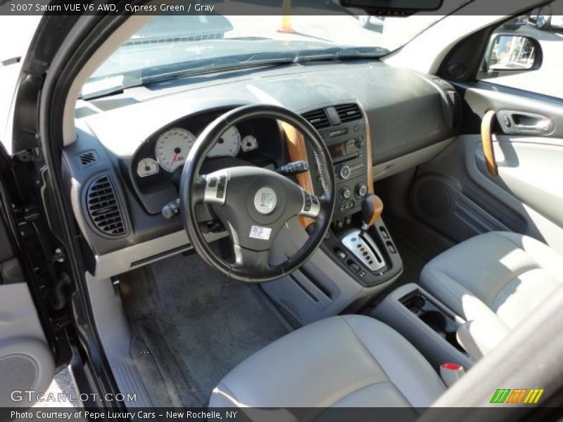 Cypress Green / Gray 2007 Saturn VUE V6 AWD