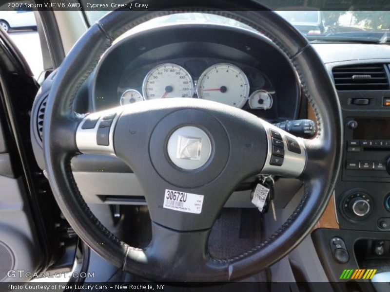Cypress Green / Gray 2007 Saturn VUE V6 AWD