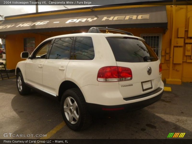 Campanella White / Pure Beige 2004 Volkswagen Touareg V6
