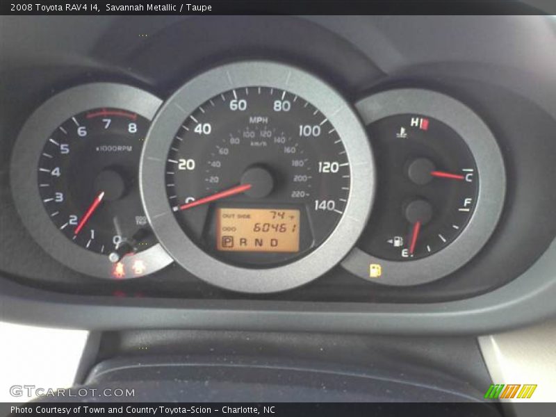 Savannah Metallic / Taupe 2008 Toyota RAV4 I4