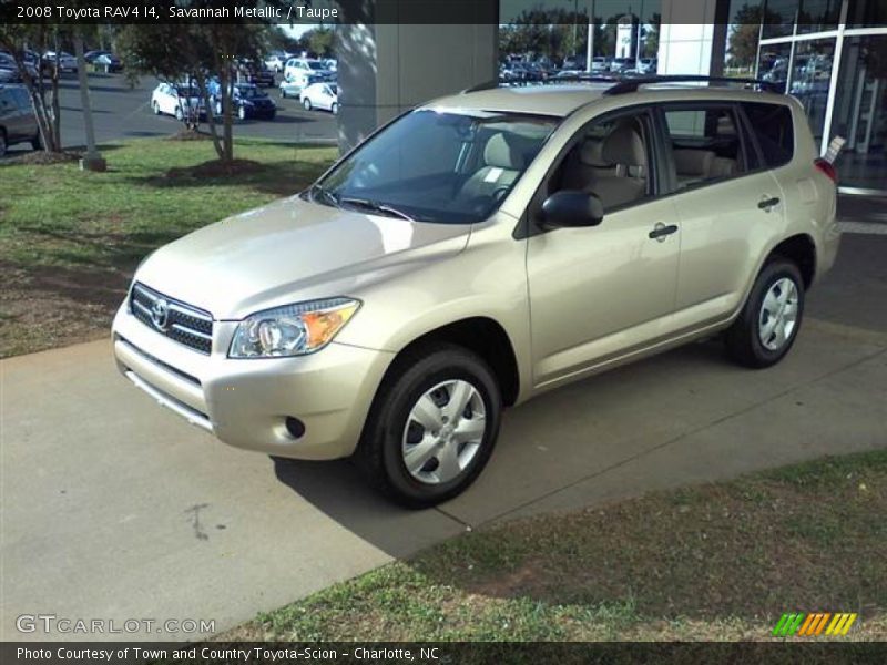 Savannah Metallic / Taupe 2008 Toyota RAV4 I4