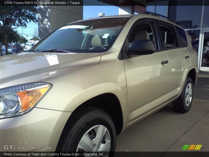 Savannah Metallic / Taupe 2008 Toyota RAV4 I4