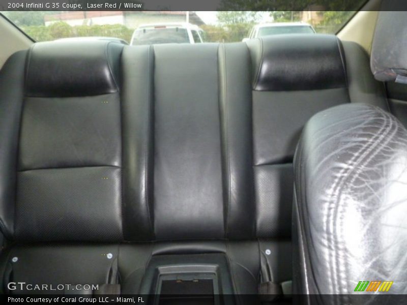 Laser Red / Willow 2004 Infiniti G 35 Coupe