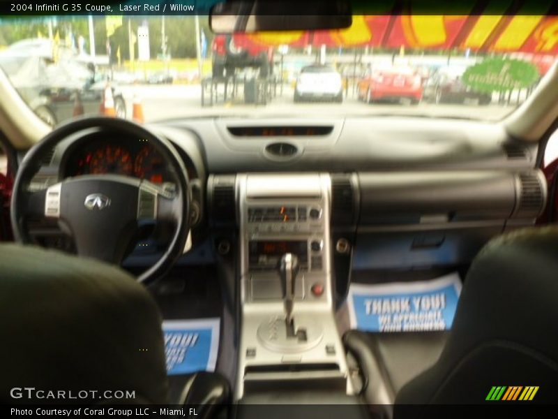 Laser Red / Willow 2004 Infiniti G 35 Coupe
