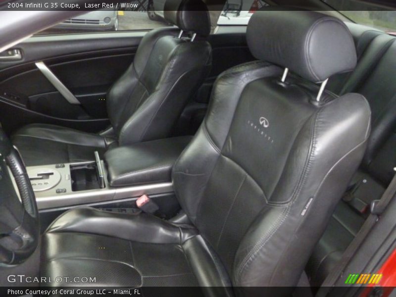 Laser Red / Willow 2004 Infiniti G 35 Coupe