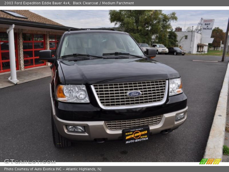 Black Clearcoat / Medium Parchment 2003 Ford Expedition Eddie Bauer 4x4