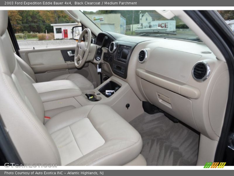 Black Clearcoat / Medium Parchment 2003 Ford Expedition Eddie Bauer 4x4