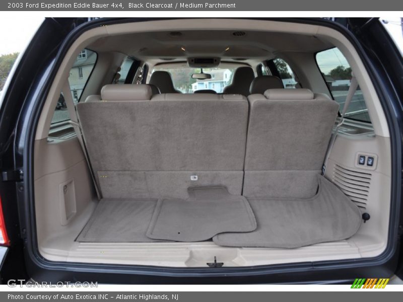 Black Clearcoat / Medium Parchment 2003 Ford Expedition Eddie Bauer 4x4
