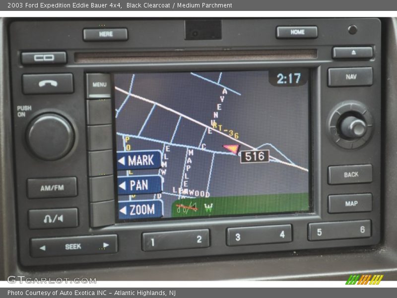 Black Clearcoat / Medium Parchment 2003 Ford Expedition Eddie Bauer 4x4