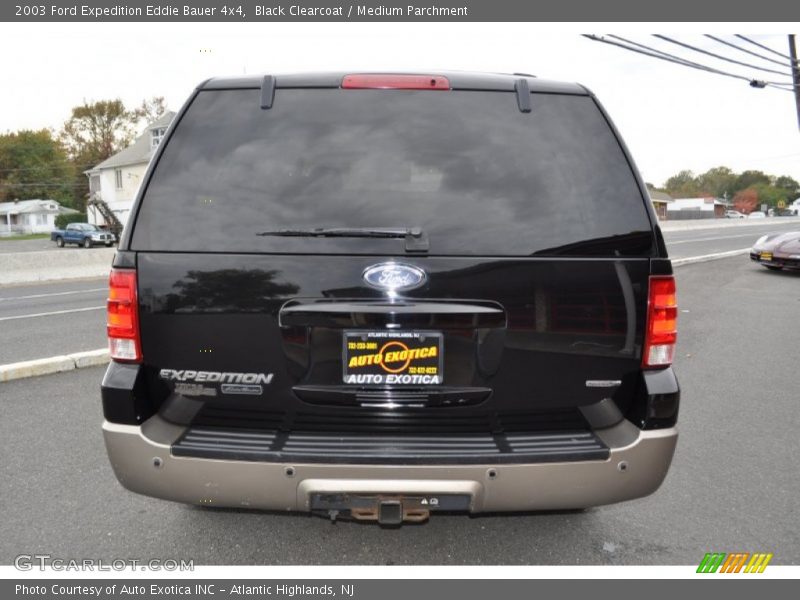 Black Clearcoat / Medium Parchment 2003 Ford Expedition Eddie Bauer 4x4