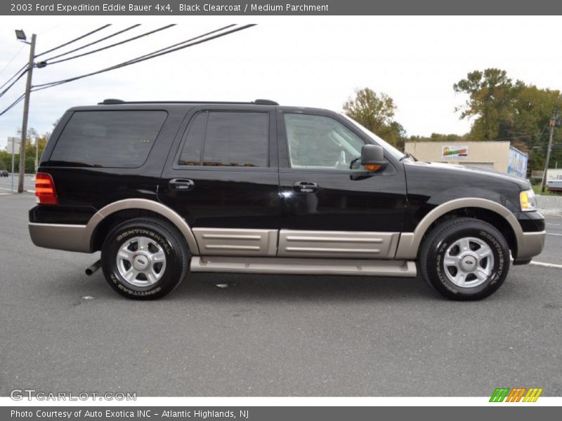 Black Clearcoat / Medium Parchment 2003 Ford Expedition Eddie Bauer 4x4