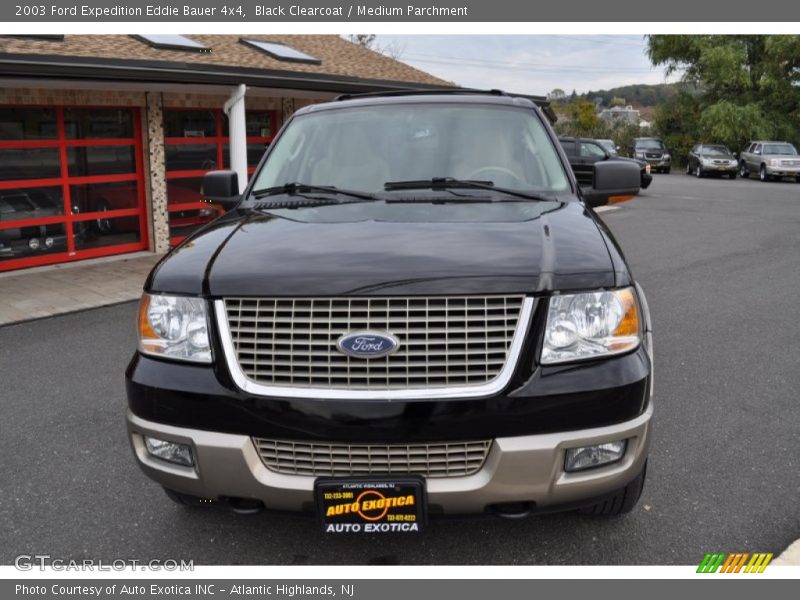 Black Clearcoat / Medium Parchment 2003 Ford Expedition Eddie Bauer 4x4