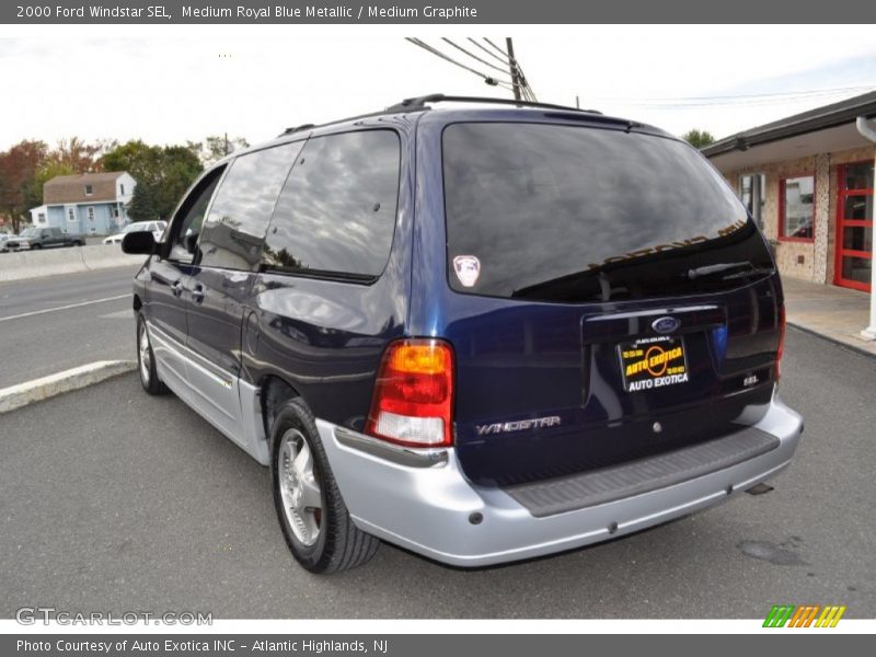 Medium Royal Blue Metallic / Medium Graphite 2000 Ford Windstar SEL