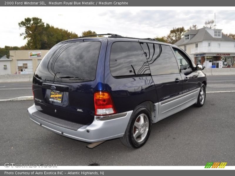 Medium Royal Blue Metallic / Medium Graphite 2000 Ford Windstar SEL