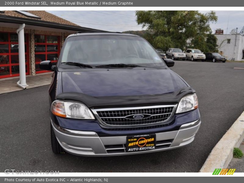 Medium Royal Blue Metallic / Medium Graphite 2000 Ford Windstar SEL