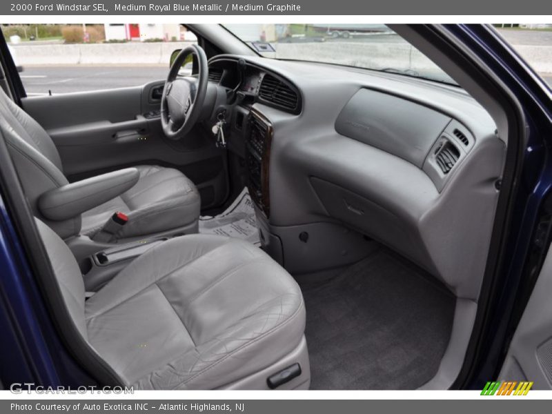 Medium Royal Blue Metallic / Medium Graphite 2000 Ford Windstar SEL