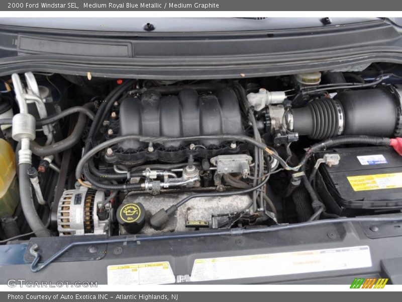  2000 Windstar SEL Engine - 3.8 Liter OHV 12-Valve V6