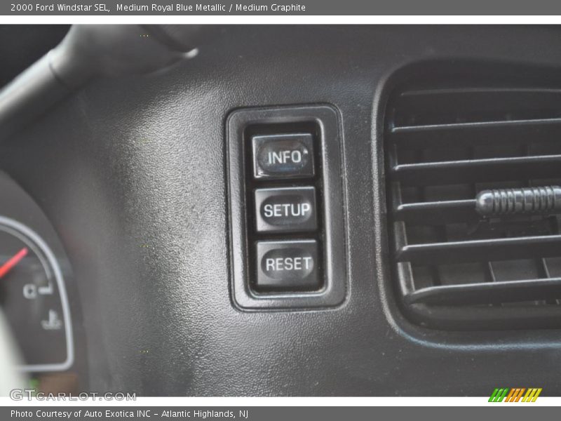 Medium Royal Blue Metallic / Medium Graphite 2000 Ford Windstar SEL