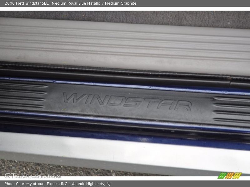 Medium Royal Blue Metallic / Medium Graphite 2000 Ford Windstar SEL