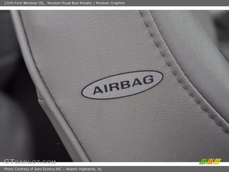 Medium Royal Blue Metallic / Medium Graphite 2000 Ford Windstar SEL