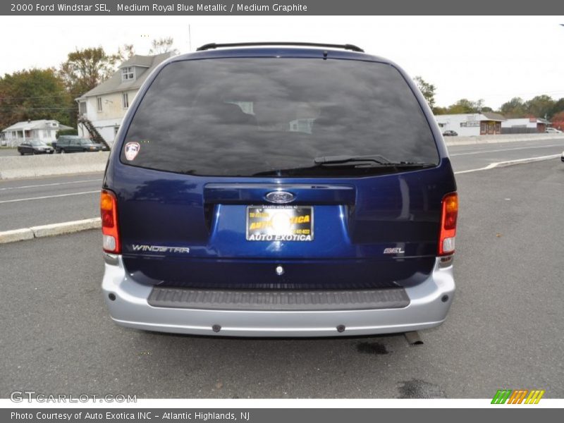 Medium Royal Blue Metallic / Medium Graphite 2000 Ford Windstar SEL