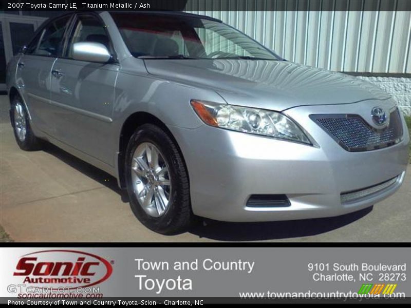 Titanium Metallic / Ash 2007 Toyota Camry LE