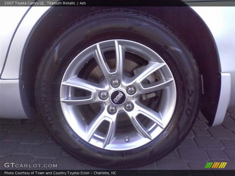 Custom Wheels of 2007 Camry LE
