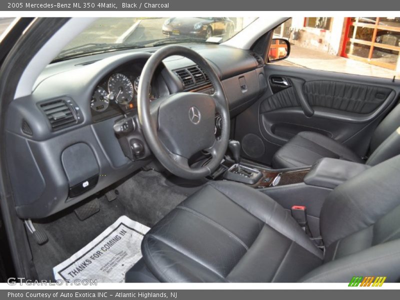 Black / Charcoal 2005 Mercedes-Benz ML 350 4Matic