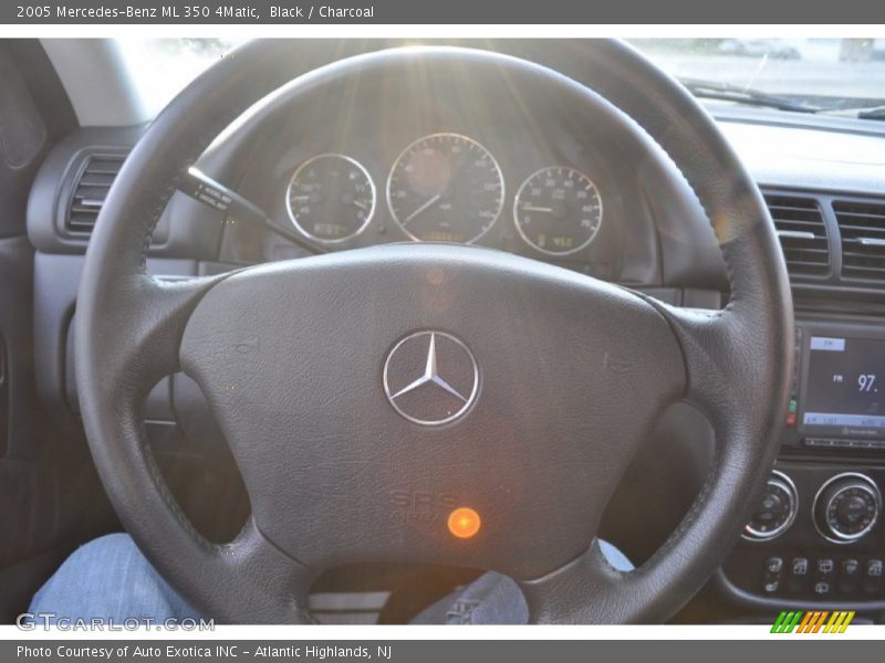 Black / Charcoal 2005 Mercedes-Benz ML 350 4Matic