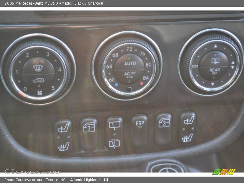 Black / Charcoal 2005 Mercedes-Benz ML 350 4Matic