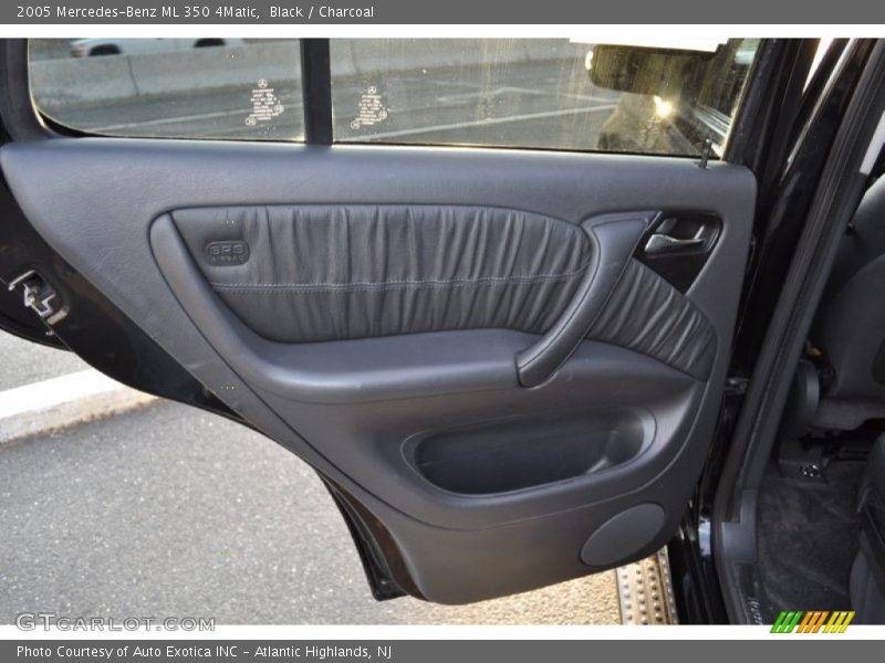 Black / Charcoal 2005 Mercedes-Benz ML 350 4Matic