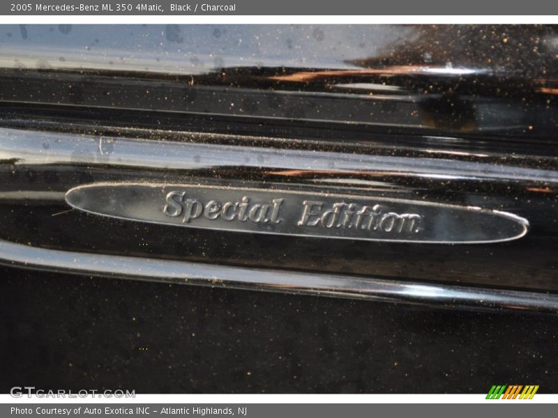 Black / Charcoal 2005 Mercedes-Benz ML 350 4Matic