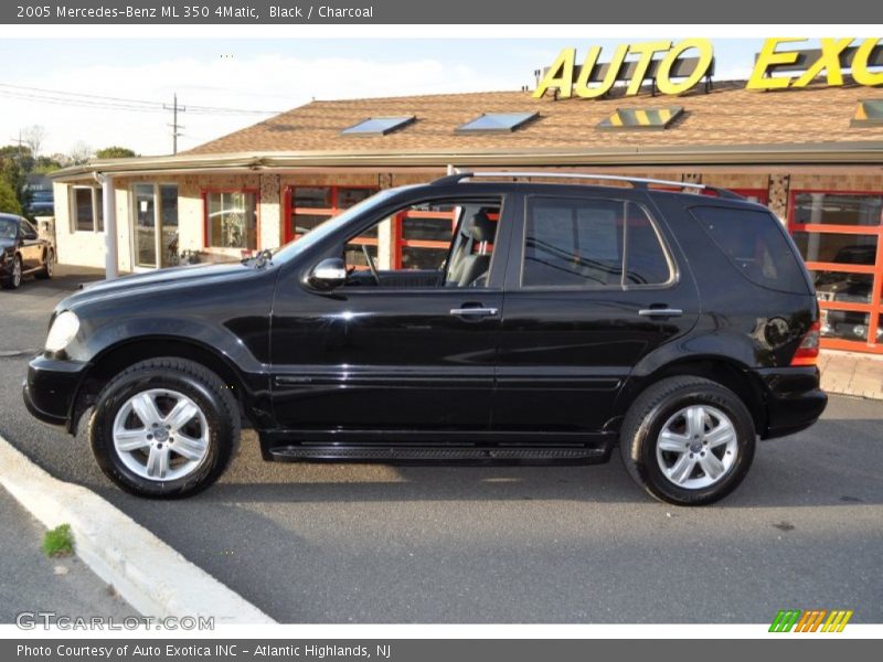 Black / Charcoal 2005 Mercedes-Benz ML 350 4Matic