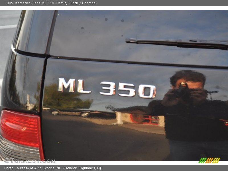 Black / Charcoal 2005 Mercedes-Benz ML 350 4Matic