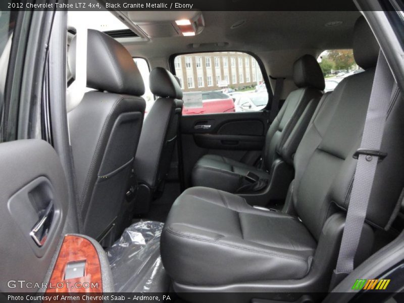 Black Granite Metallic / Ebony 2012 Chevrolet Tahoe LTZ 4x4