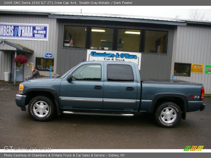 Stealth Gray Metallic / Dark Pewter 2006 GMC Sierra 1500 SLT Z71 Crew Cab 4x4