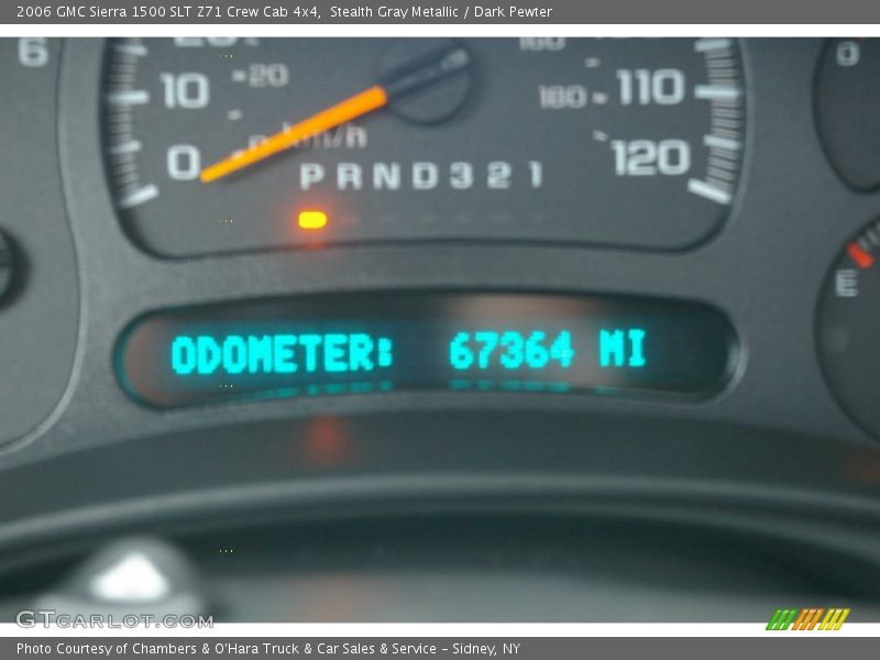 Stealth Gray Metallic / Dark Pewter 2006 GMC Sierra 1500 SLT Z71 Crew Cab 4x4