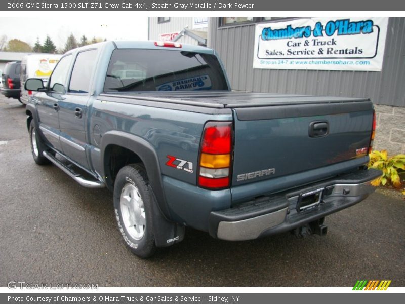 Stealth Gray Metallic / Dark Pewter 2006 GMC Sierra 1500 SLT Z71 Crew Cab 4x4