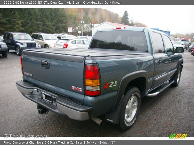 Stealth Gray Metallic / Dark Pewter 2006 GMC Sierra 1500 SLT Z71 Crew Cab 4x4