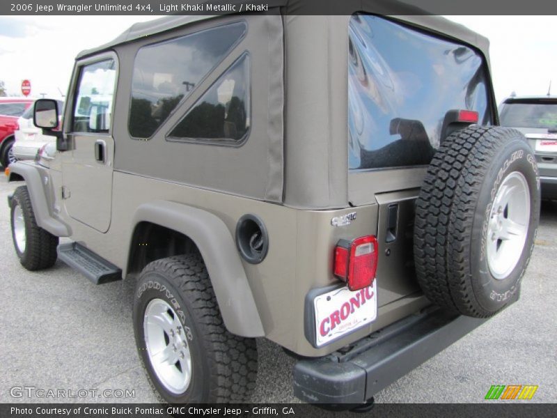 Light Khaki Metallic / Khaki 2006 Jeep Wrangler Unlimited 4x4