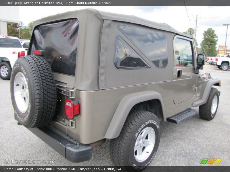 Light Khaki Metallic / Khaki 2006 Jeep Wrangler Unlimited 4x4