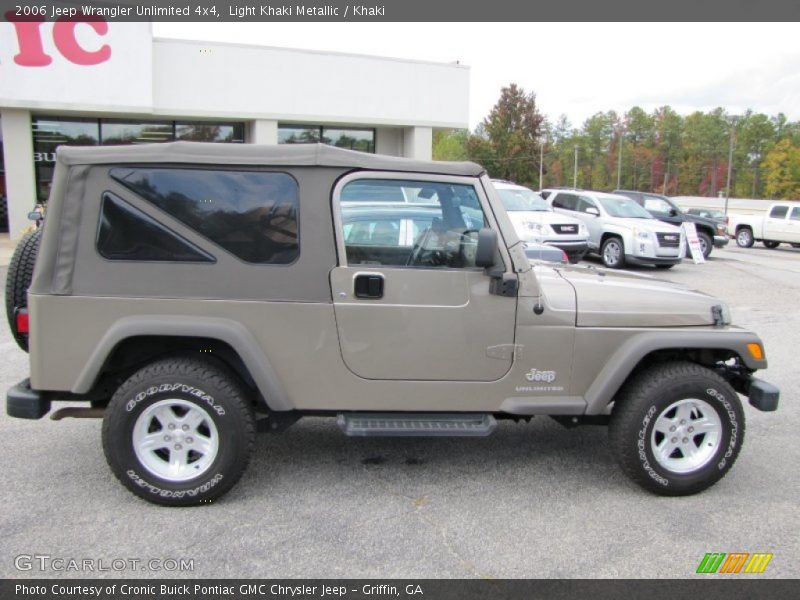 Light Khaki Metallic / Khaki 2006 Jeep Wrangler Unlimited 4x4