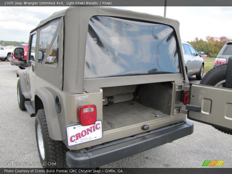 Light Khaki Metallic / Khaki 2006 Jeep Wrangler Unlimited 4x4