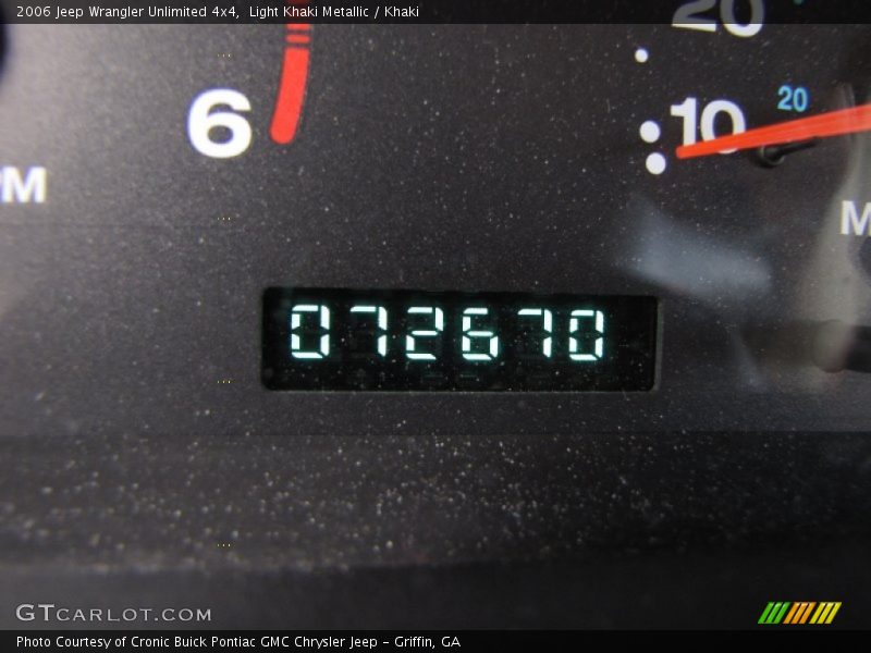 Light Khaki Metallic / Khaki 2006 Jeep Wrangler Unlimited 4x4