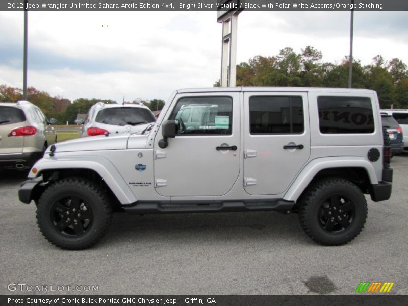  2012 Wrangler Unlimited Sahara Arctic Edition 4x4 Bright Silver Metallic