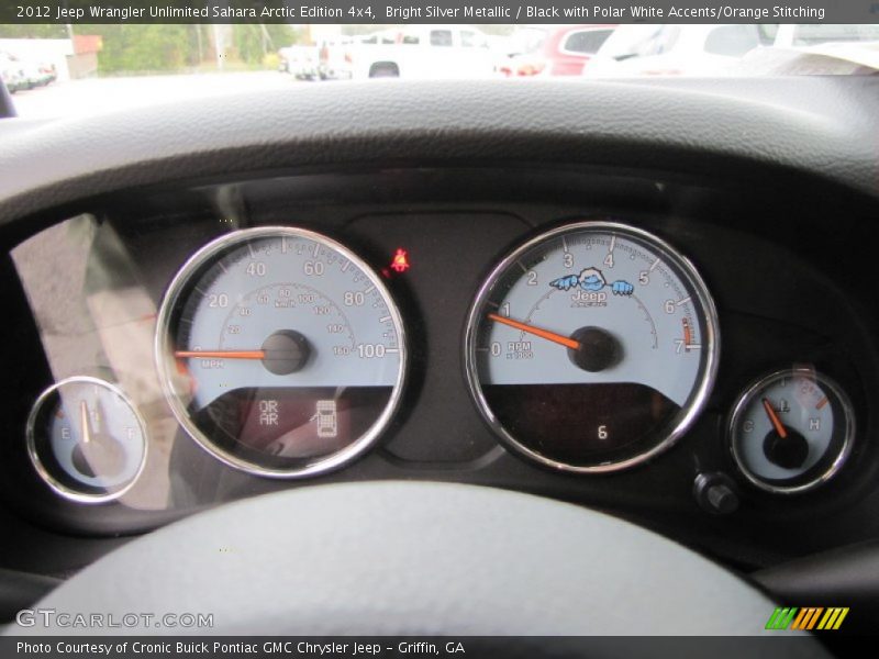  2012 Wrangler Unlimited Sahara Arctic Edition 4x4 Sahara Arctic Edition 4x4 Gauges