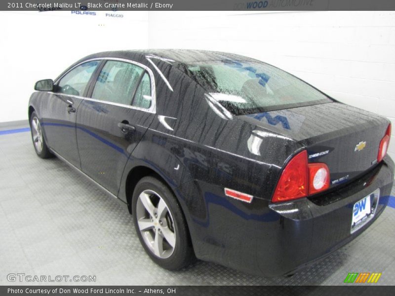 Black Granite Metallic / Ebony 2011 Chevrolet Malibu LT