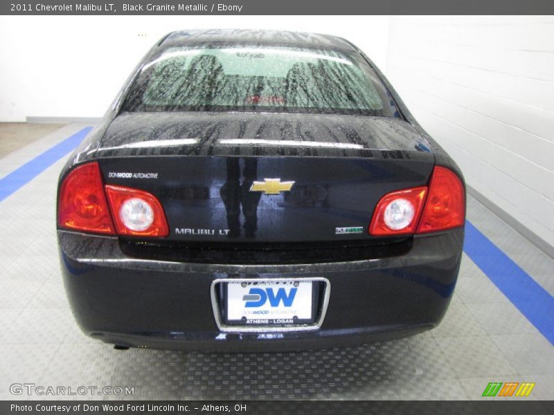 Black Granite Metallic / Ebony 2011 Chevrolet Malibu LT