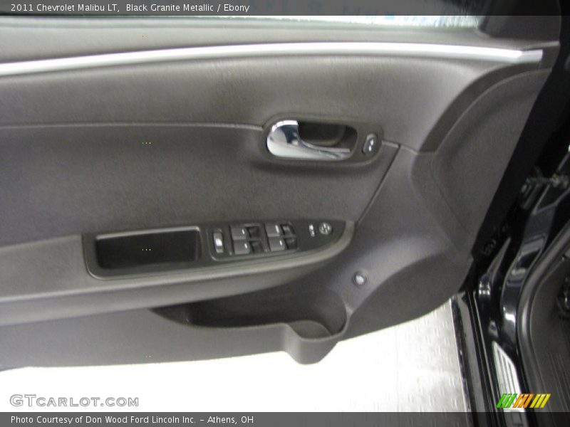 Black Granite Metallic / Ebony 2011 Chevrolet Malibu LT